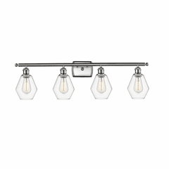 Innovations Cindyrella 4-LT Bath Vanity Light - Brushed Nickel - 516-4W-SN-G652-6
