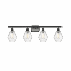 Innovations Cindyrella 4-LT Bath Vanity Light - Matte Black - 516-4W-BK-G654-6