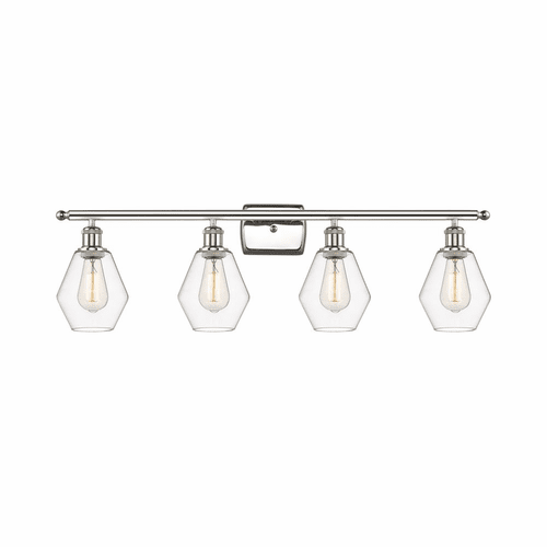 Innovations Cindyrella 4-LT Bath Vanity Light - Polished Nickel - 516-4W-PN-G652-6