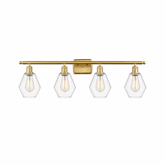 Innovations Cindyrella 4-LT Bath Vanity Light - Satin Gold - 516-4W-SG-G652-6