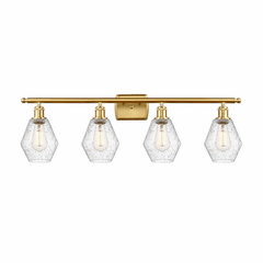 Innovations Cindyrella 4-LT Bath Vanity Light - Satin Gold - 516-4W-SG-G654-6