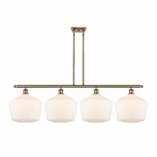 Innovations Cindyrella 4-LT Island Light - Antique Brass - 516-4I-AB-G651-12