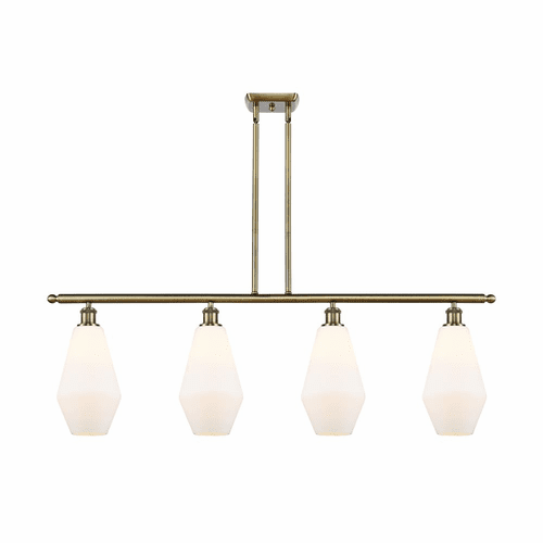Innovations Cindyrella 4-LT Island Light - Antique Brass - 516-4I-AB-G651-7