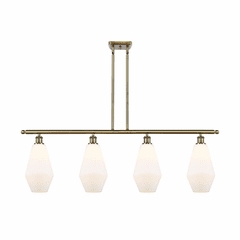 Innovations Cindyrella 4-LT Island Light - Antique Brass - 516-4I-AB-G651-7 Innovations Cindyrella 4-LT Island Light - Antique Brass - 516-4I-AB-G651-7