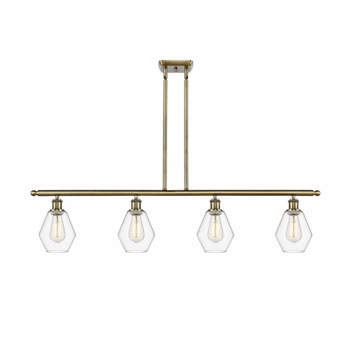 Innovations Cindyrella 4-LT Island Light - Antique Brass - 516-4I-AB-G652-6