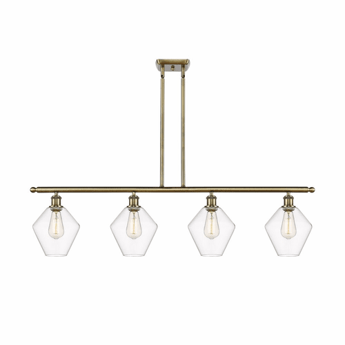 Innovations Cindyrella 4-LT Island Light - Antique Brass - 516-4I-AB-G652-8