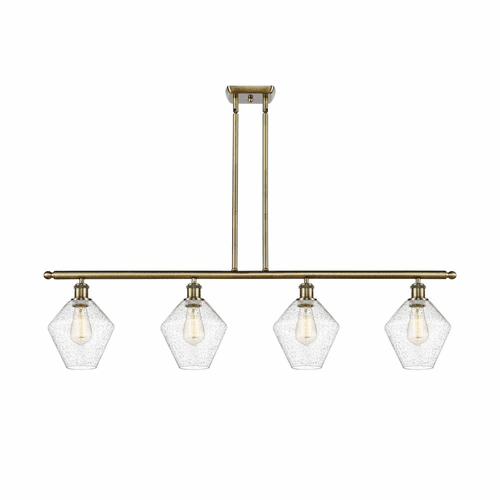 Innovations Cindyrella 4-LT Island Light - Antique Brass - 516-4I-AB-G654-8