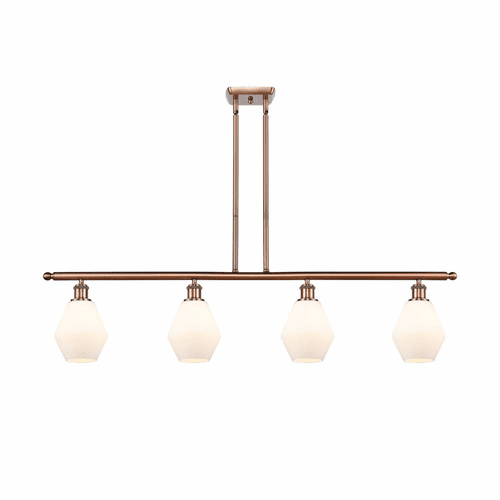 Innovations Cindyrella 4-LT Island Light - Antique Copper - 516-4I-AC-G651-6