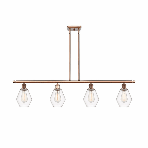 Innovations Cindyrella 4-LT Island Light - Antique Copper - 516-4I-AC-G652-6