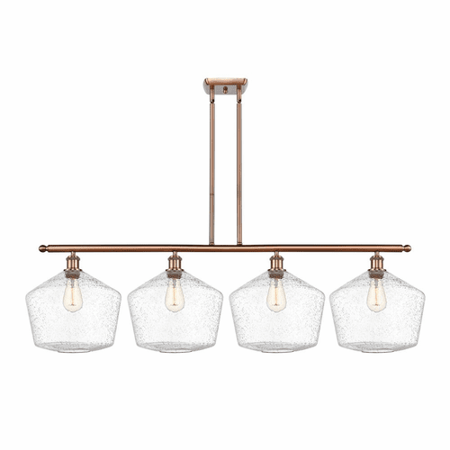 Innovations Cindyrella 4-LT Island Light - Antique Copper - 516-4I-AC-G654-12