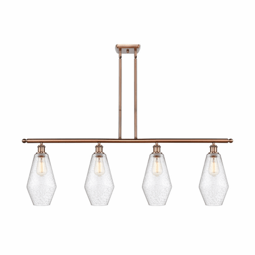 Innovations Cindyrella 4-LT Island Light - Antique Copper - 516-4I-AC-G654-7