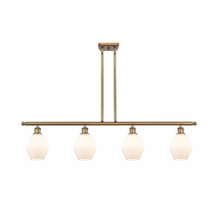 Innovations Cindyrella 4-LT Island Light - Brushed Brass - 516-4I-BB-G651-6