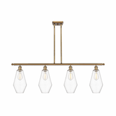 Innovations Cindyrella 4-LT Island Light - Brushed Brass - 516-4I-BB-G652-7
