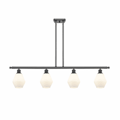 Innovations Cindyrella 4-LT Island Light - Matte Black - 516-4I-BK-G651-6