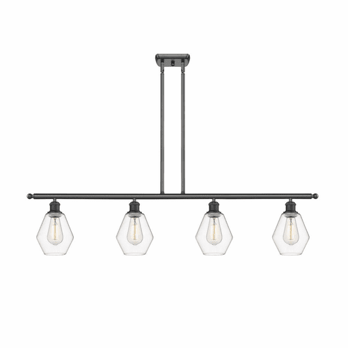 Innovations Cindyrella 4-LT Island Light - Matte Black - 516-4I-BK-G652-6