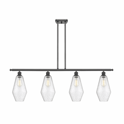 Innovations Cindyrella 4-LT Island Light - Matte Black - 516-4I-BK-G654-7