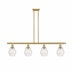 Innovations Cindyrella 4-LT Island Light - Satin Gold - 516-4I-SG-G654-6 Innovations Cindyrella 4-LT Island Light - Satin Gold - 516-4I-SG-G654-6