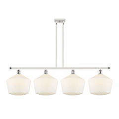 Innovations Cindyrella 4-LT Island Light - White and Chrome - 516-4I-WPC-G651-12 Innovations Cindyrella 4-LT Island Light - White and Chrome - 516-4I-WPC-G651-12