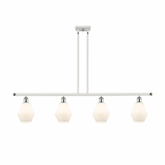 Innovations Cindyrella 4-LT Island Light - White and Chrome - 516-4I-WPC-G651-6 Innovations Cindyrella 4-LT Island Light - White and Chrome - 516-4I-WPC-G651-6
