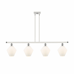 Innovations Cindyrella 4-LT Island Light - White and Chrome - 516-4I-WPC-G651-8 Innovations Cindyrella 4-LT Island Light - White and Chrome - 516-4I-WPC-G651-8