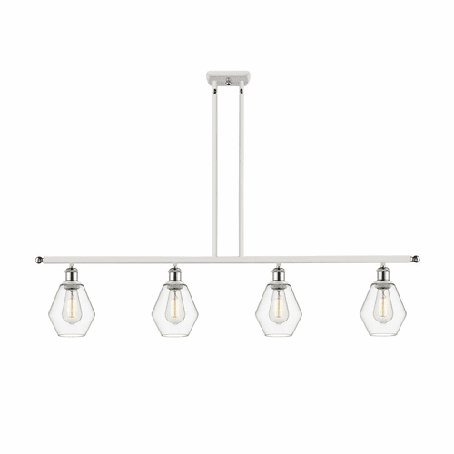 Innovations Cindyrella 4-LT Island Light - White and Chrome - 516-4I-WPC-G652-6