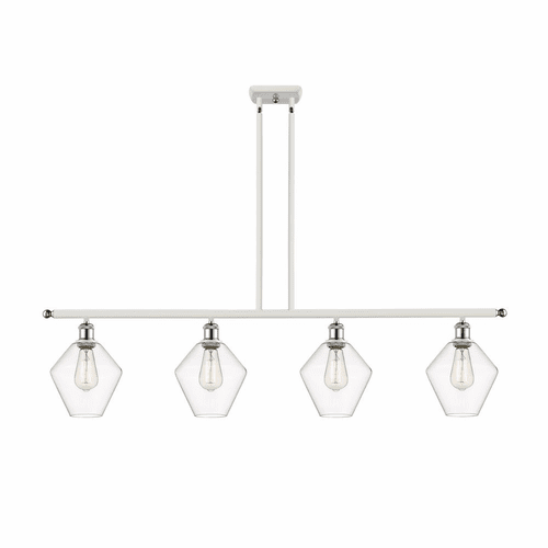 Innovations Cindyrella 4-LT Island Light - White and Chrome - 516-4I-WPC-G652-8