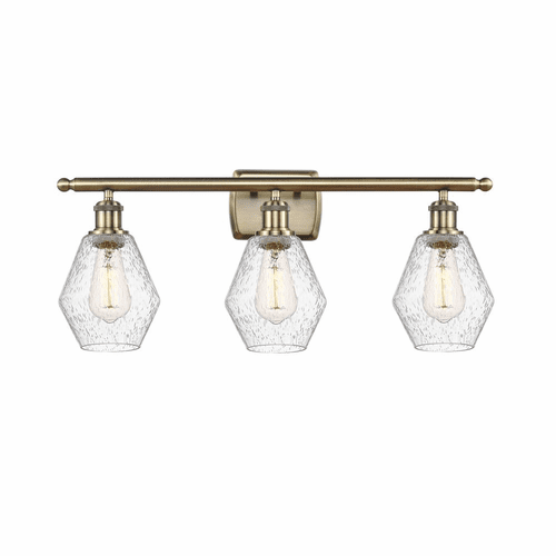 Innovations Cindyrella LED Bath Vanity - Antique Brass - 516-3W-AB-G654-6-LED