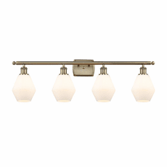 Innovations Cindyrella LED Bath Vanity - Antique Brass - 516-4W-AB-G651-6-LED