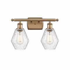 Innovations Cindyrella LED Bath Vanity - Brushed Brass - 516-2W-BB-G654-6-LED