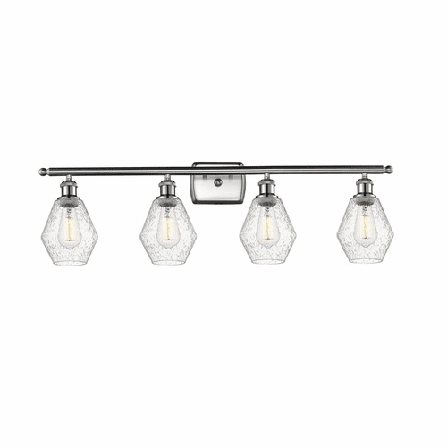 Innovations Cindyrella LED Bath Vanity - Brushed Nickel - 516-4W-SN-G654-6-LED