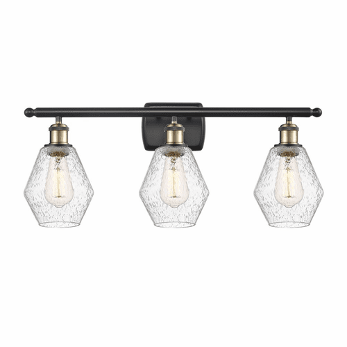 Innovations Cindyrella LED Bath Vanity Light - Black Brass - 516-3W-BAB-G654-6-LED