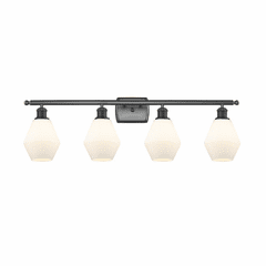 Innovations Cindyrella LED Bath Vanity Light - Matte Black - 516-4W-BK-G651-6-LED