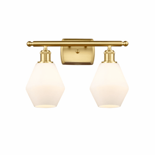 Innovations Cindyrella LED Bath Vanity Light - Satin Gold - 516-2W-SG-G651-6-LED