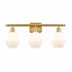 Innovations Cindyrella LED Bath Vanity Light - Satin Gold - 516-3W-SG-G651-6-LED