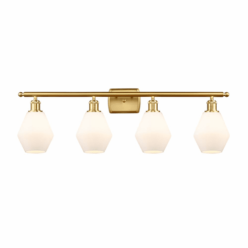 Innovations Cindyrella LED Bath Vanity Light - Satin Gold - 516-4W-SG-G651-6-LED