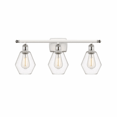 Innovations Cindyrella LED Bath Vanity - White & Chrome - 516-3W-WPC-G652-6-LED