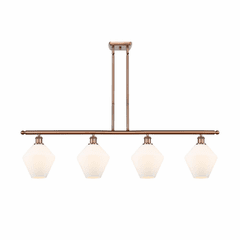 Innovations Cindyrella LED Island Light - Antique Copper - 516-4I-AC-G651-8-LED Innovations Cindyrella LED Island Light - Antique Copper - 516-4I-AC-G651-8-LED