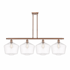 Innovations Cindyrella LED Island Light - Antique Copper - 516-4I-AC-G652-12-LED Innovations Cindyrella LED Island Light - Antique Copper - 516-4I-AC-G652-12-LED