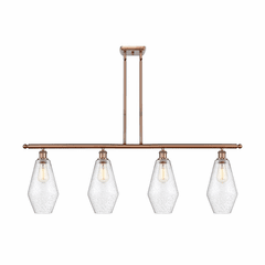 Innovations Cindyrella LED Island Light - Antique Copper - 516-4I-AC-G654-7-LED Innovations Cindyrella LED Island Light - Antique Copper - 516-4I-AC-G654-7-LED