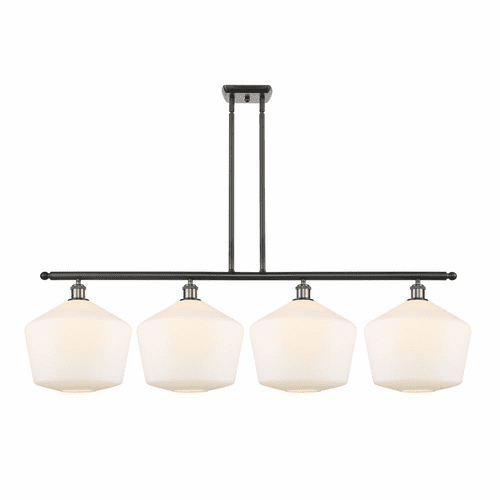 Innovations Cindyrella LED Island Light - Black Brass - 516-4I-BAB-G651-12-LED