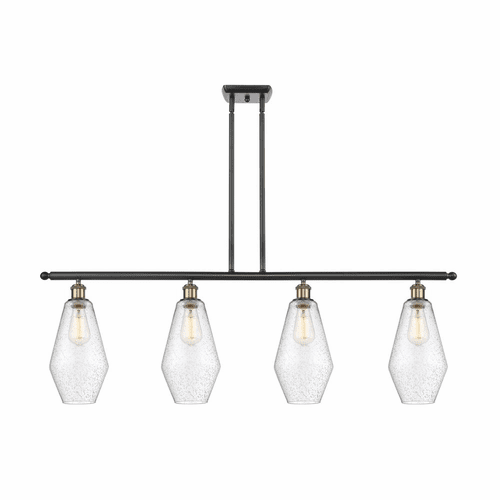 Innovations Cindyrella LED Island Light - Black Brass - 516-4I-BAB-G654-7-LED