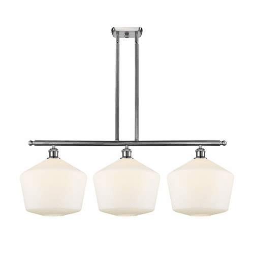 Innovations Cindyrella LED Island Light - Brushed Nickel - 516-3I-SN-G651-12-LED