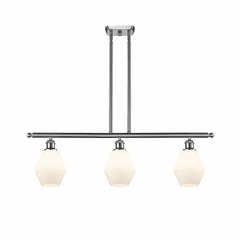 Innovations Cindyrella LED Island Light - Brushed Nickel - 516-3I-SN-G651-6-LED