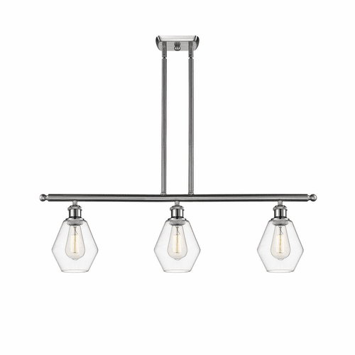 Innovations Cindyrella LED Island Light - Brushed Nickel - 516-3I-SN-G652-6-LED