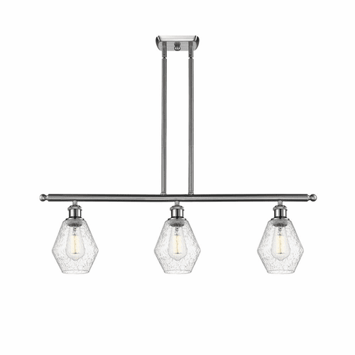 Innovations Cindyrella LED Island Light - Brushed Nickel - 516-3I-SN-G654-6-LED