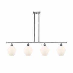 Innovations Cindyrella LED Island Light - Brushed Nickel - 516-4I-SN-G651-8-LED Innovations Cindyrella LED Island Light - Brushed Nickel - 516-4I-SN-G651-8-LED