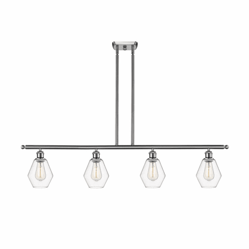 Innovations Cindyrella LED Island Light - Brushed Nickel - 516-4I-SN-G652-6-LED