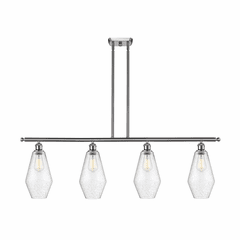 Innovations Cindyrella LED Island Light - Brushed Nickel - 516-4I-SN-G654-7-LED