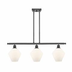 Innovations Cindyrella LED Island Light - Matte Black - 516-3I-BK-G651-8-LED Innovations Cindyrella LED Island Light - Matte Black - 516-3I-BK-G651-8-LED