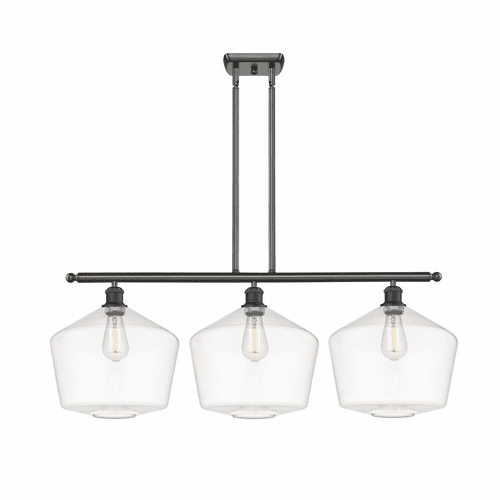 Innovations Cindyrella LED Island Light - Matte Black - 516-3I-BK-G652-12-LED